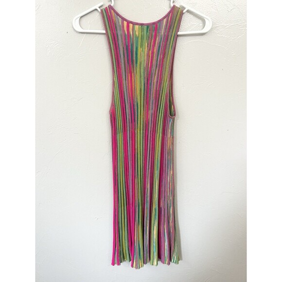 Daily Practice by Anthropologie Ribbed Sweater Mini Dress NWOT Size Medium Pink - Picture 11 of 11